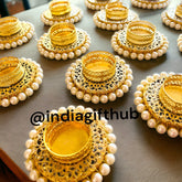 Tealight Candle Holders, Diwali Decoration, Handmade Diyas, Diwali Gift, Home Decor, Floral Candle Holders, Tealight Holder, Table Top